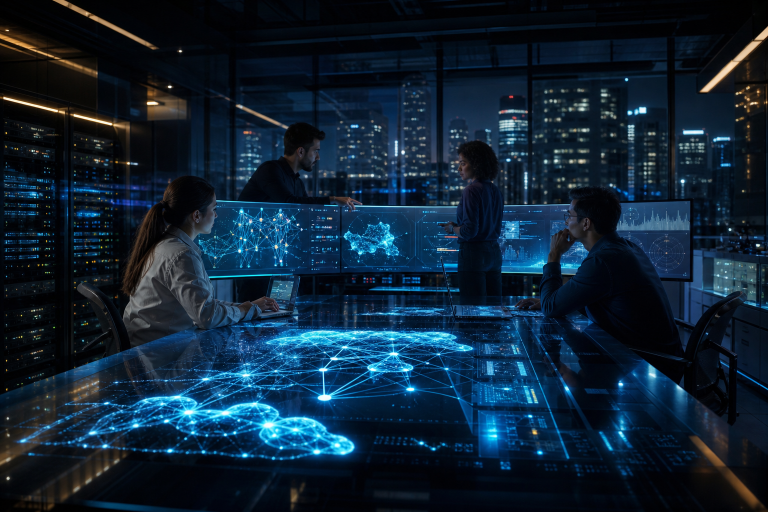 Building the Intelligent Digital Future Through Artificial Intelligence, Cloud Innovation, and Next-Generation Computing